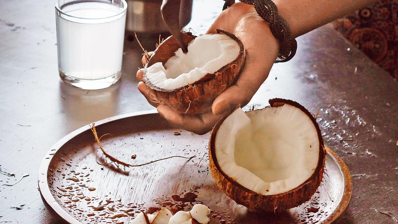 Sweets and rice with coconut at its core