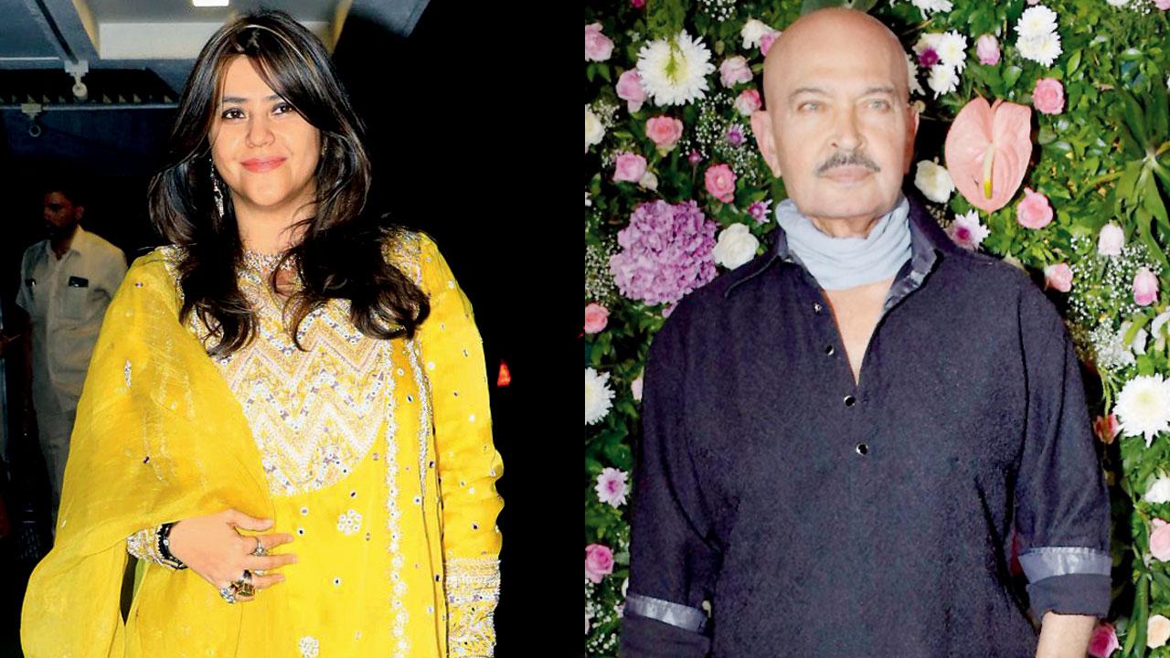 Ekta Kapoor and Rakesh Roshan