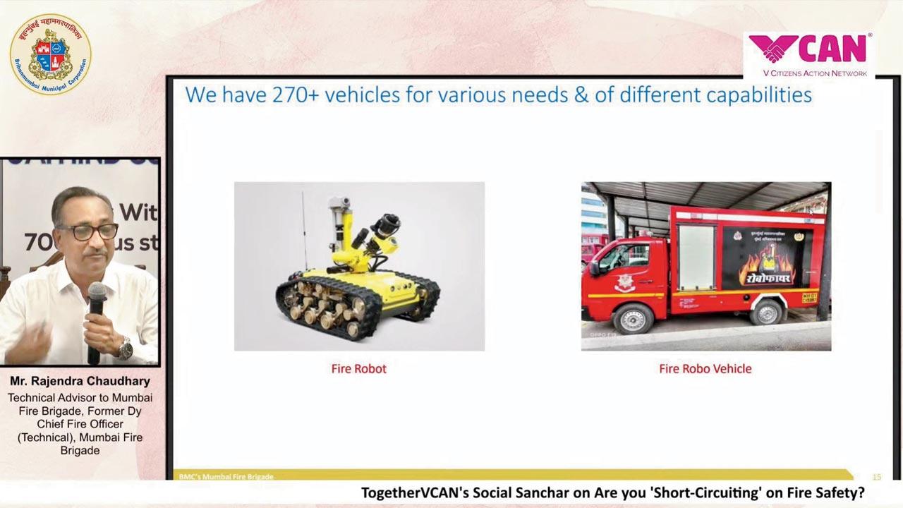 Rajendra Chaudhary outlines the role of technology in firefighting