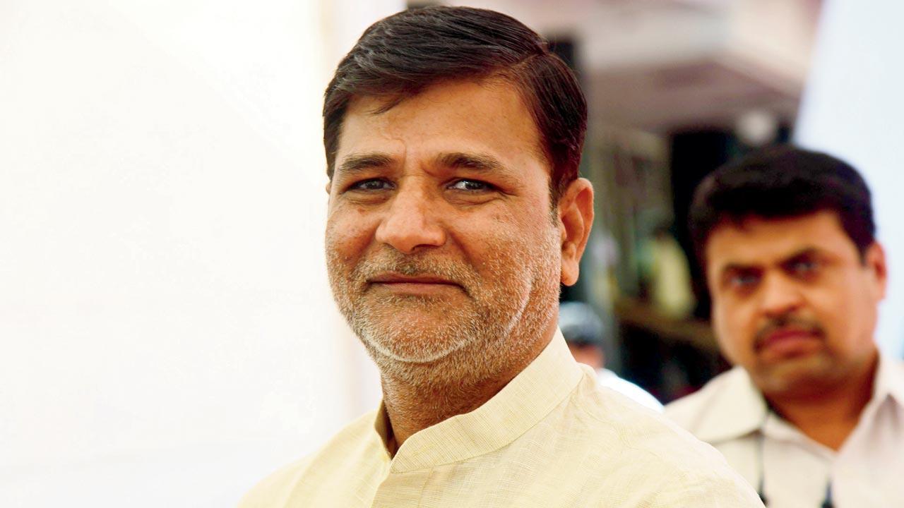  The Shiv Sangram chief (right) died on August 14