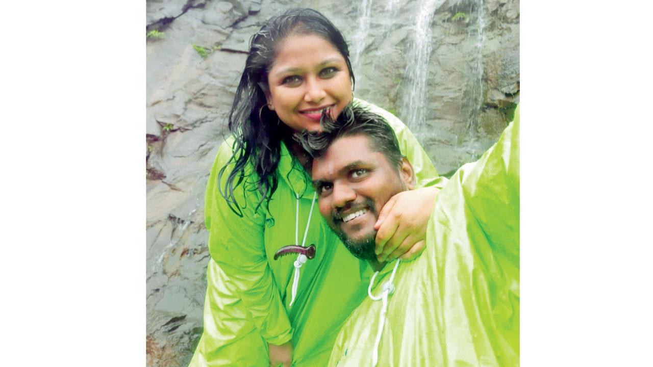 Victim Harry Bastian with wife Jyoti