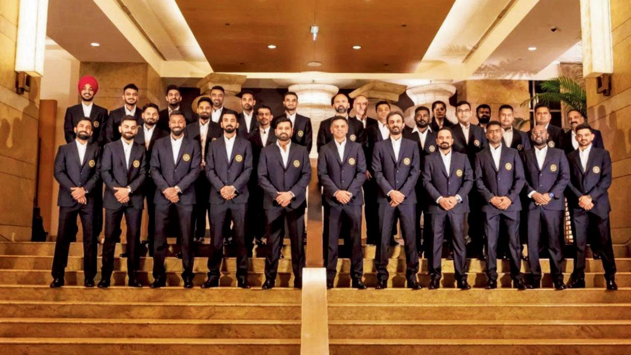 The Indian team for the T20 World Cup to be held in Australia later this month. PIC/INDIAN CRICKET TEAM’S INSTAGRAM HANDLE