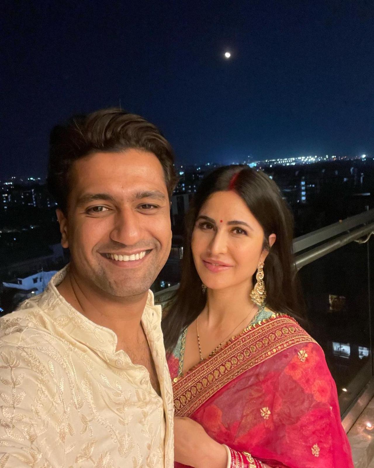 Vicky Kaushal and Katrina Kaif's wedding was one of the most talked about weddings of 2021. The couple was secretly dating for two years before they decided to tie the knot in December last year. Katrina has been sharing glimpses of every festive occasion after her marriage and Karwa Chauth was also grand affair at the Kaushal household
