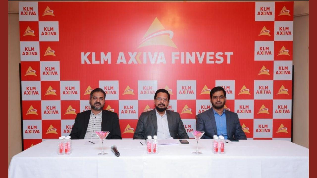 KLM Axiva Finvest's Rs.100 crore NCD base issues oversubscribed by Businesses, Salaried and Pensioners