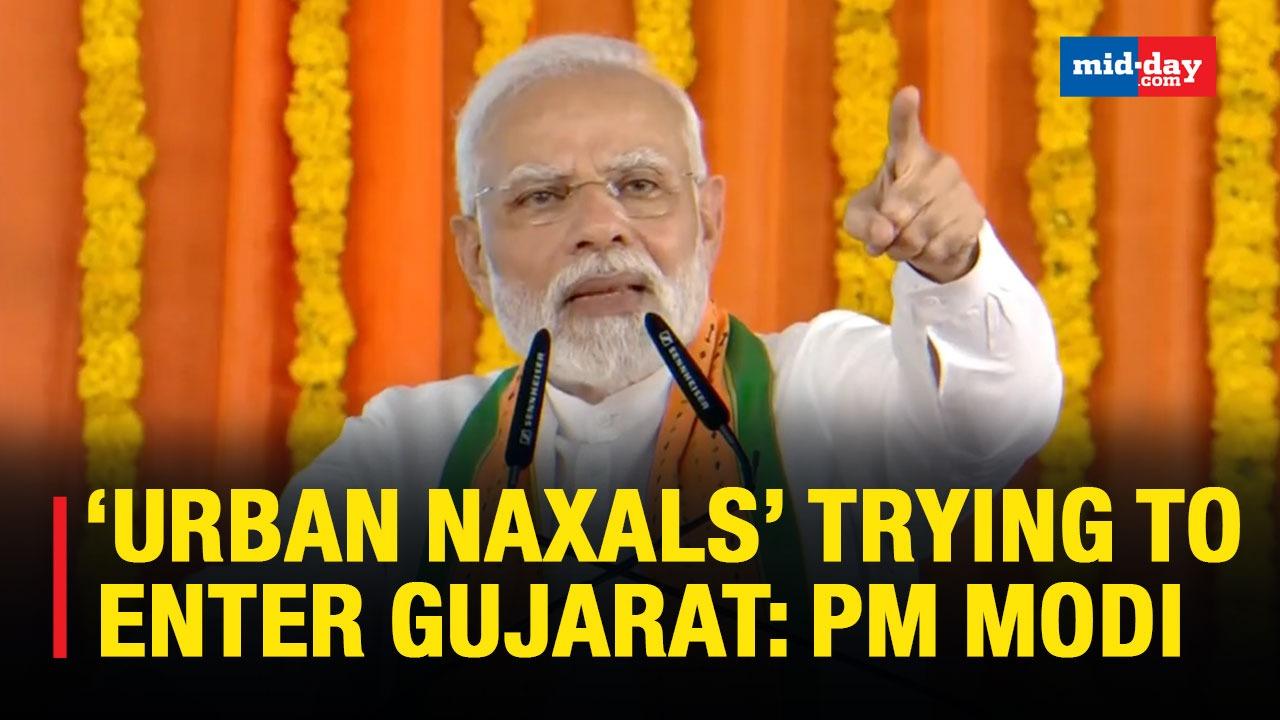Urban Naxals Trying To Enter Gujarat: PM Modi