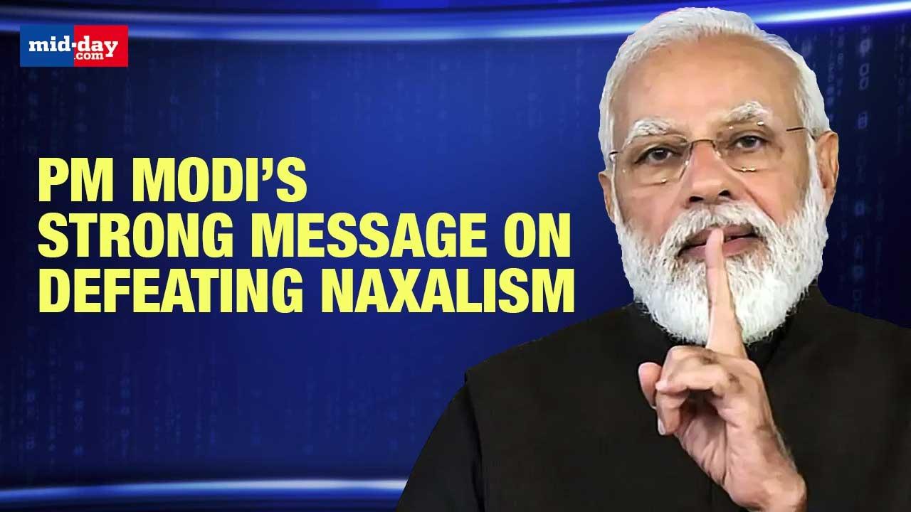 “Be It Gun-Toting Or Pen-Wielding…”PM Modi’s Message On Defeating Naxalism