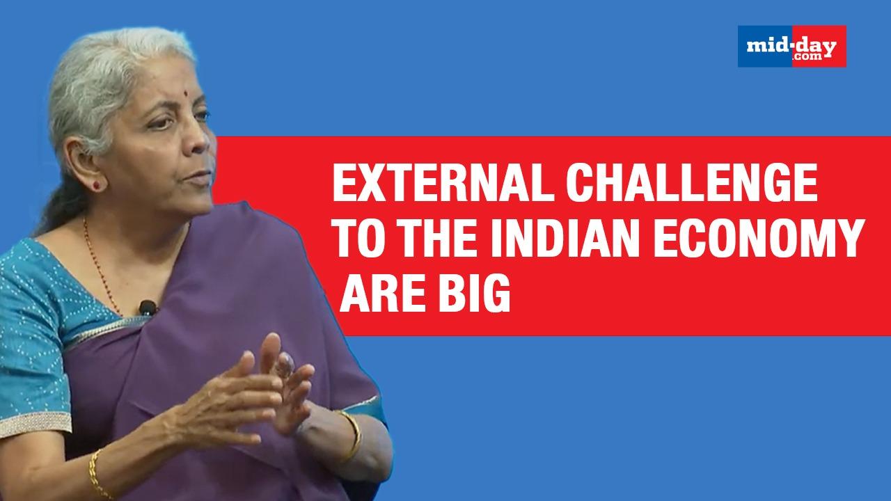 External Challenges To The Indian Economy Are Big; N Sitharaman In Washington