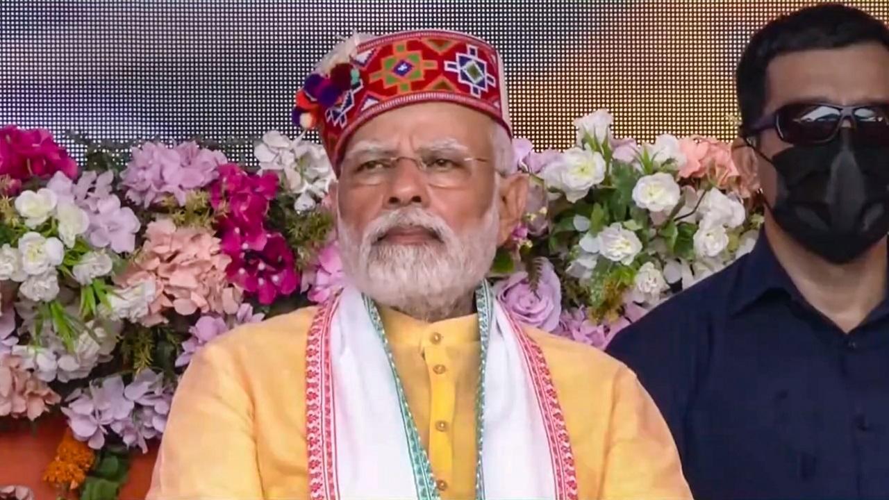 Development in Himachal Pradesh possible as people voted BJP to power: PM Modi