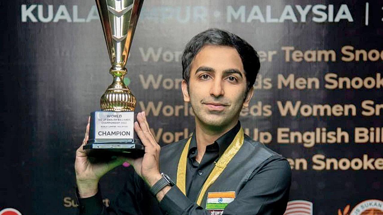 Pankaj Advani: Every school, college should have a snooker table