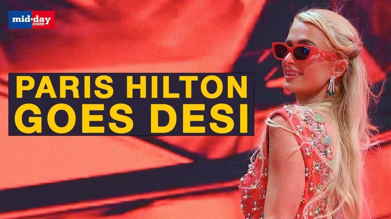 Paris Hilton’s ‘Desi’ Avatar At Launch Of Her New Fragrance In Mumbai