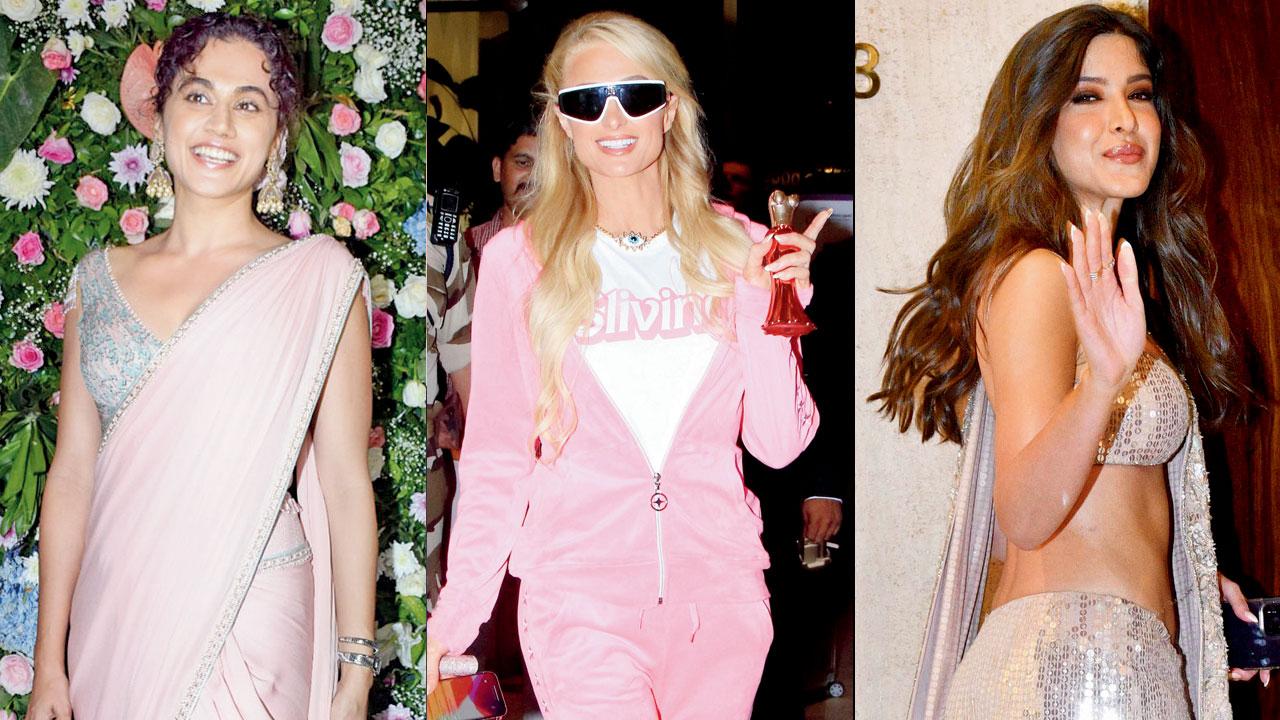 Taapsee Pannu, Paris Hilton and Shanaya Kapoor
