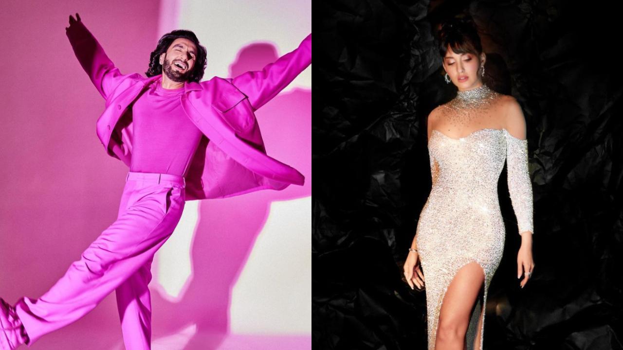 From Ranveer Singh to Nora Fatehi, it was a week full of bling and colours
