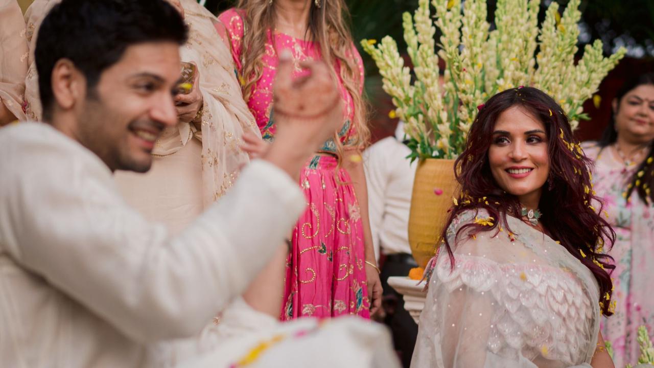 Pics: Inside Richa Chadha and Ali Fazal's Sangeet and Mehendi ceremony