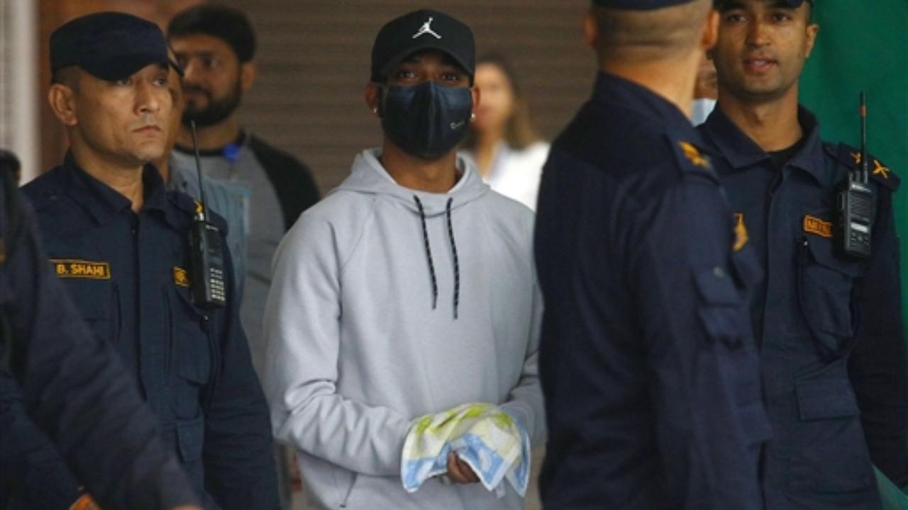 Nepal cricketer Sandeep Lamichhane lands in Kathmandu to face rape charges, detained