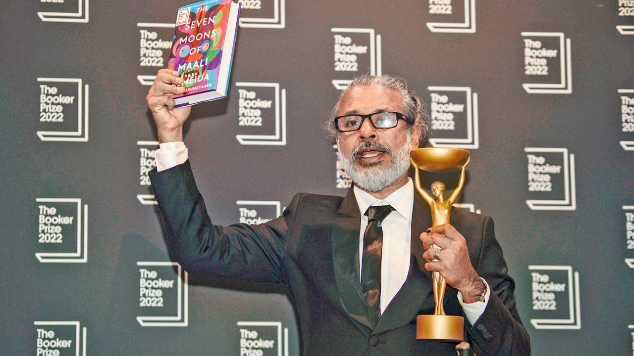 Sri Lankan author Shehan Karunatilaka wins Booker Prize