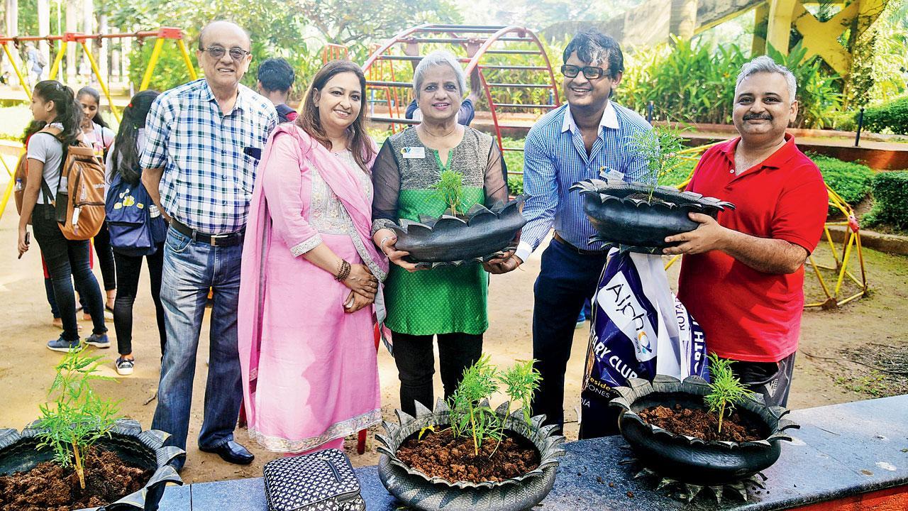 Green Mumbai: The tyre that never retires