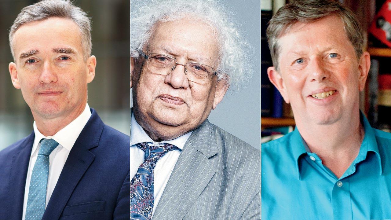 Alex Ellis, Meghnad Desai and Andrew Whitehead