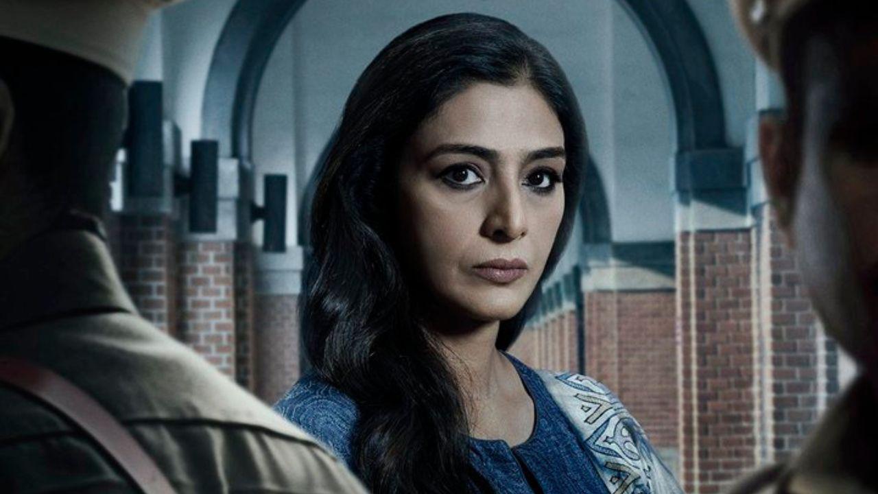 Tabu's first look from 'Drishyam 2' unveiled. Full Story Read Here 