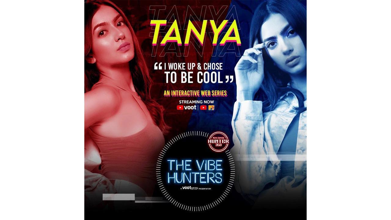 Kashika Kapoor Makes A Huge Promising Debut ,With Her Webseries - The Vibe Hunters As Tanya