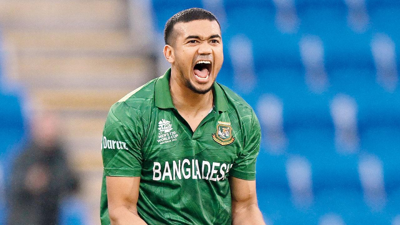 Taskin Ahmed’s 4-25 helps B’desh win first-ever Super 12 