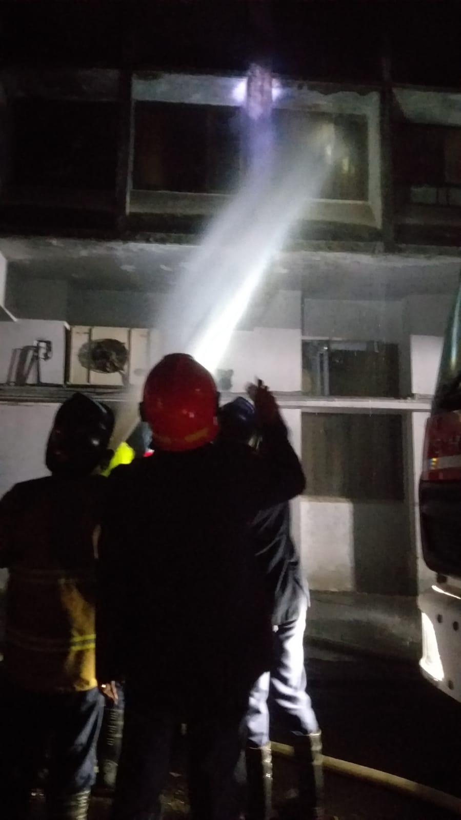 Nobody was injured in the incident. (Pics/RDMC of Thane Municipal Corporation)