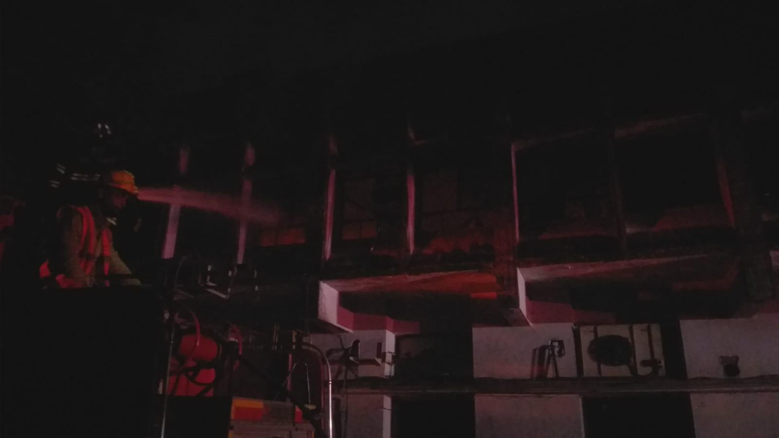The cause of the fire is being probed, Sawant said.