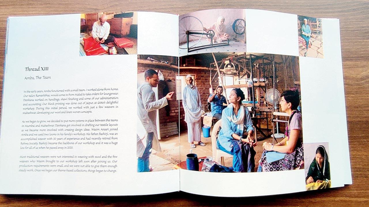'Amba Twenty-one Threads' is a tale of a textile revivalist's art rooted in the Maheshwari tradition