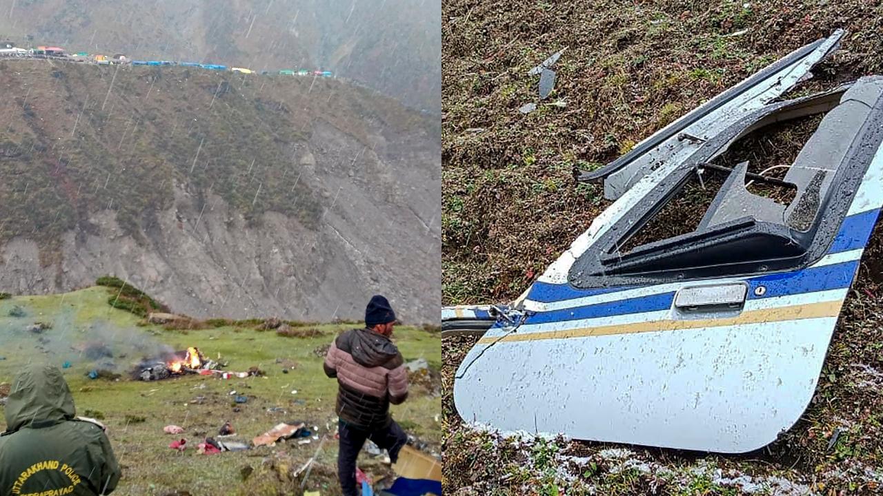 The Rudraprayag disaster management office identified the victims as Poorva Ramanuj (26), Kriti Brar (30) and Urvi Brar (25) from Gujarat, and Sujata (56), Prem Kumar and Kala (60) from Tamil Nadu. Pilot Anil Singh (57) hailed from Maharashtra