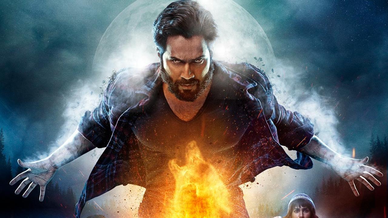 Varun Dhawan looks haunting in first look poster of 'Bhediya' co-starring Kriti Sanon