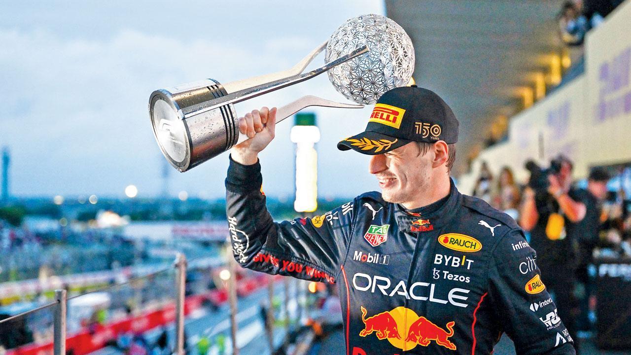 2021 Max Verstappen French Kong F1 Winning Trophy Handmade 