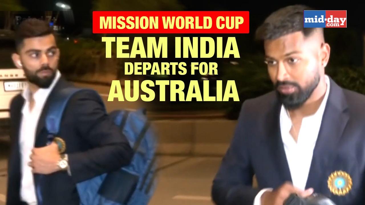 Rohit Sharma, Virat Kohli & Other Players Depart For ICC T20 World Cup 2022