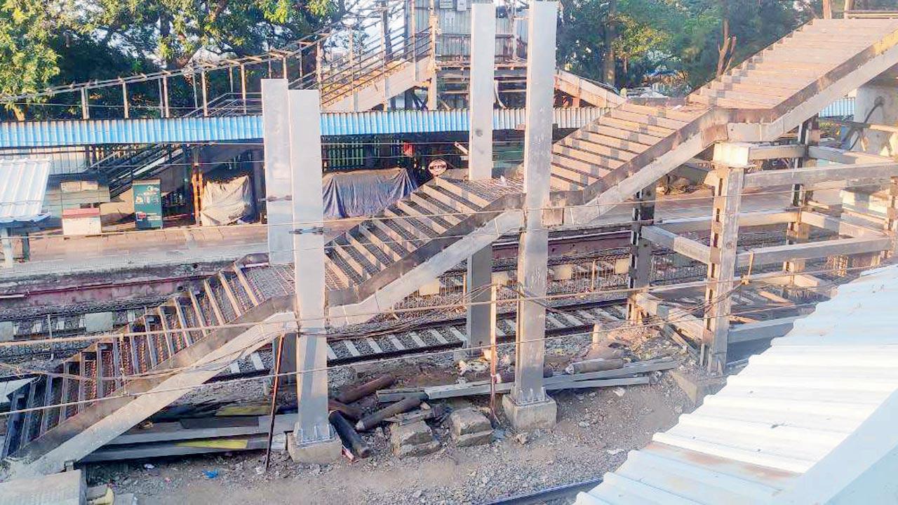 Once completed, the staircase  will be of great help to users, particularly women and senior citizens