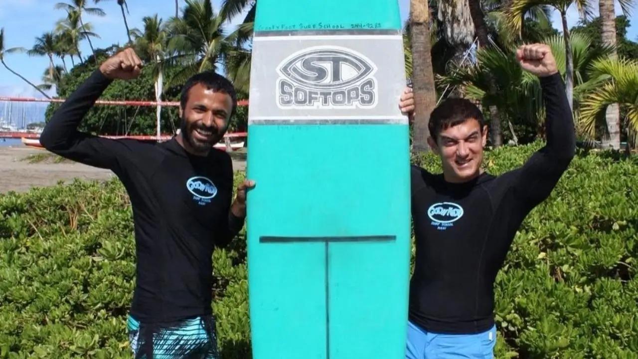 Advait Chandan took to his Instagram handle to share a picture with Aamir Khan while addressing rumours about a fall-out with the superstar. Read full story here