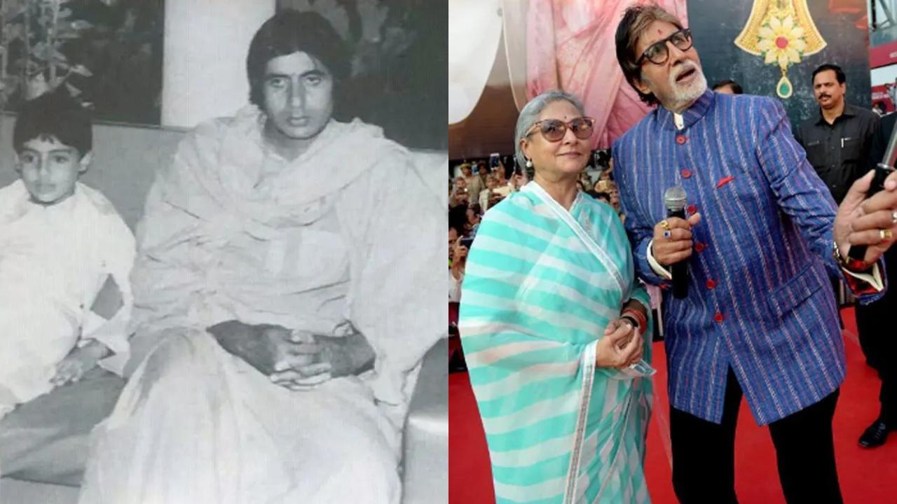 Nafisa Ali strikes a pose with her 'very handsome' co-star Amitabh Bachchan  on the sets of Sooraj Barjatya's 'Uunchai' – See photos | Hindi Movie News  - Times of India