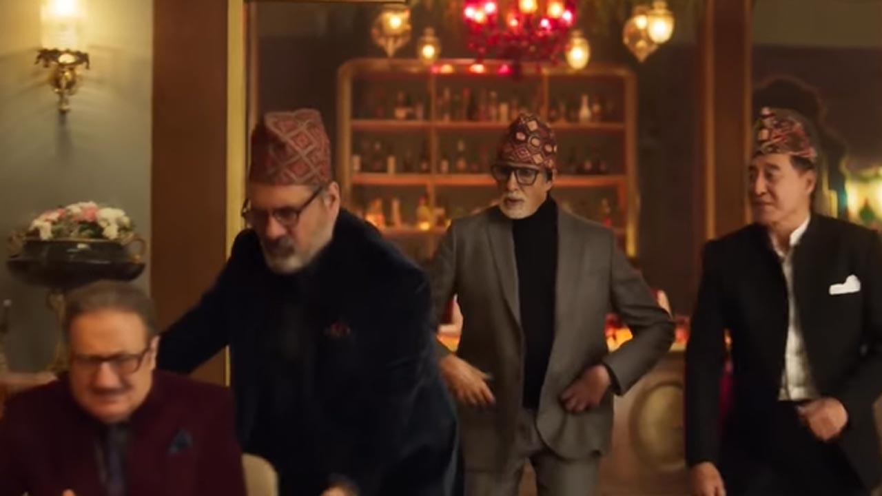 Amitabh Bachchan's 'Uunchai' friendship anthem 'Keti Ko' out now