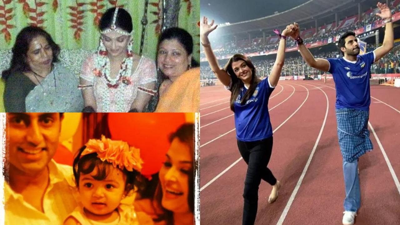These photos from Aishwarya Rai Bachchan's family album are pure gold