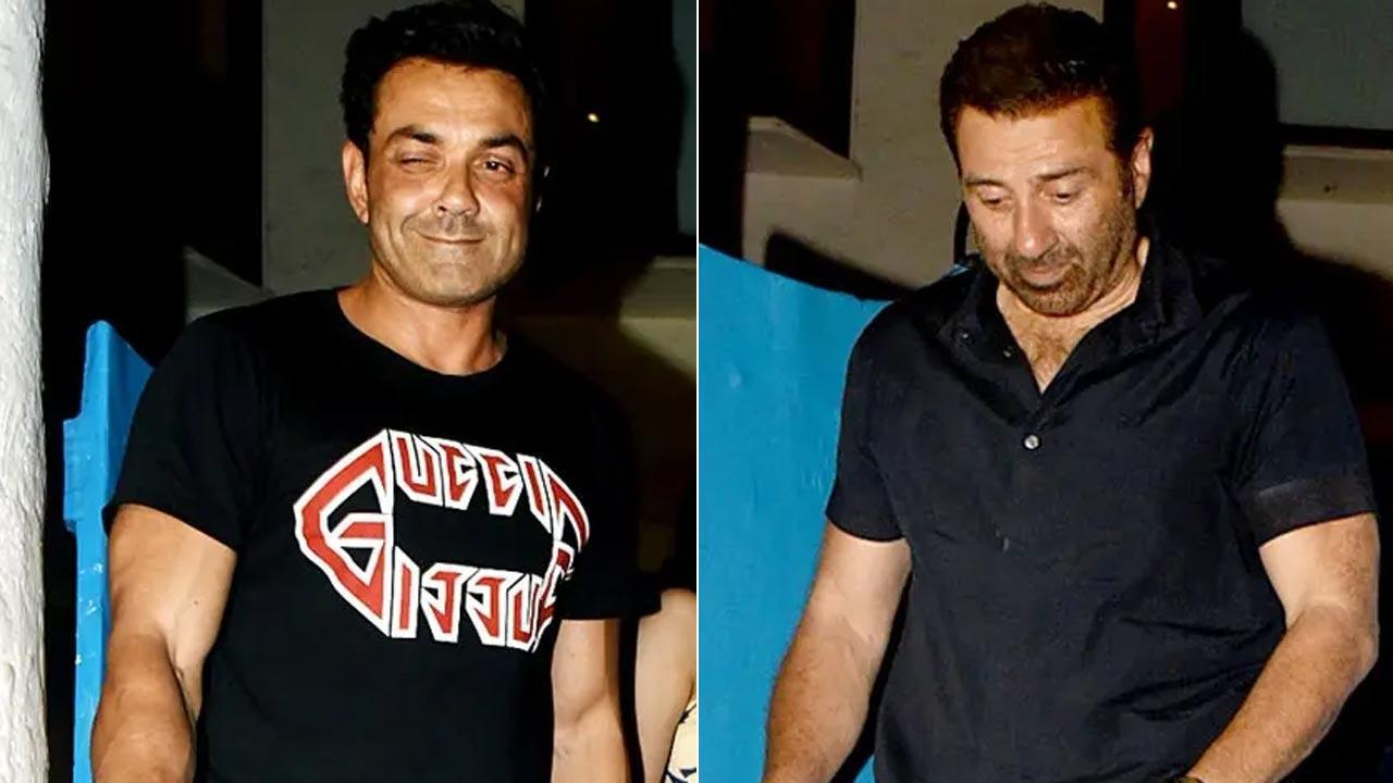Bobby Deol wishes brother Sunny Deol on his birthday