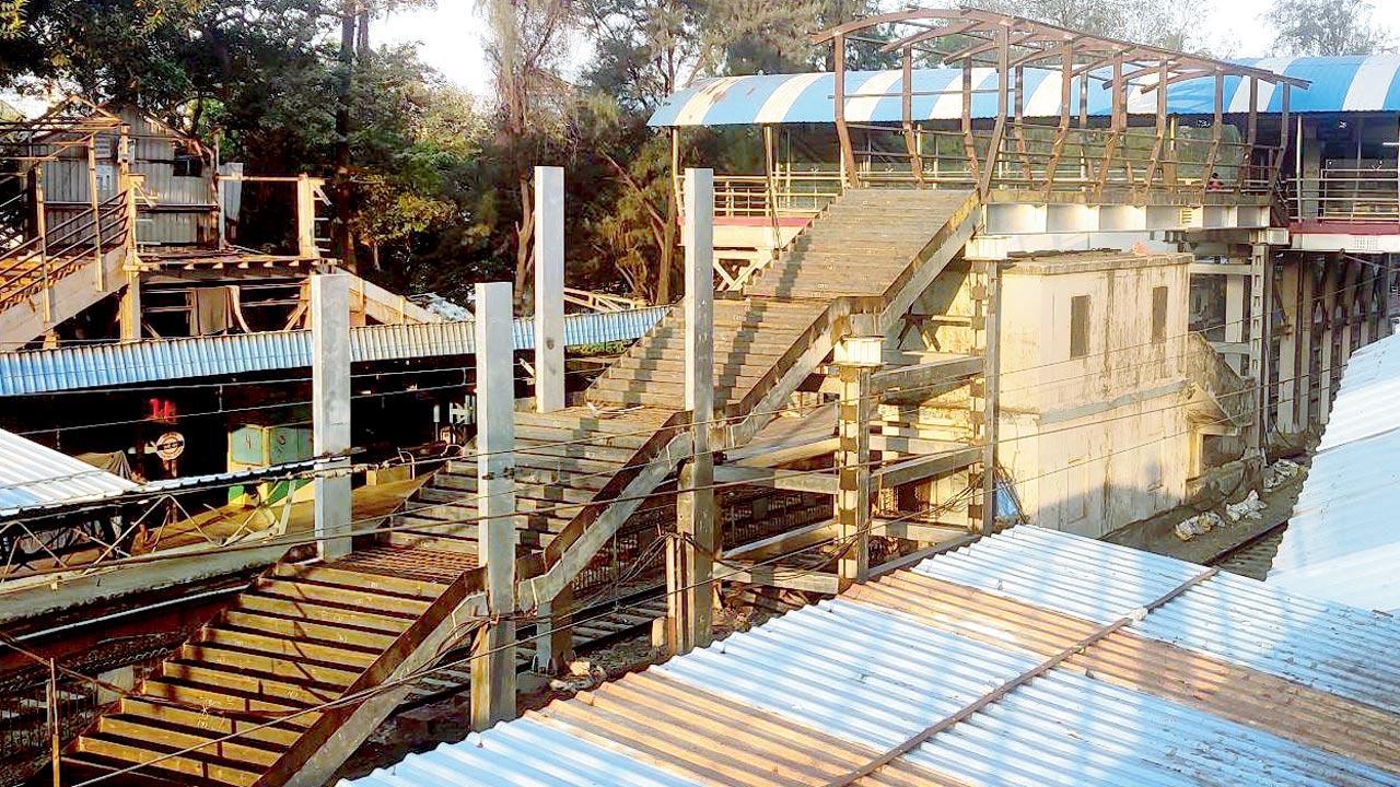 Mumbai: Charni Road station staircase frame comes up in just 12 days