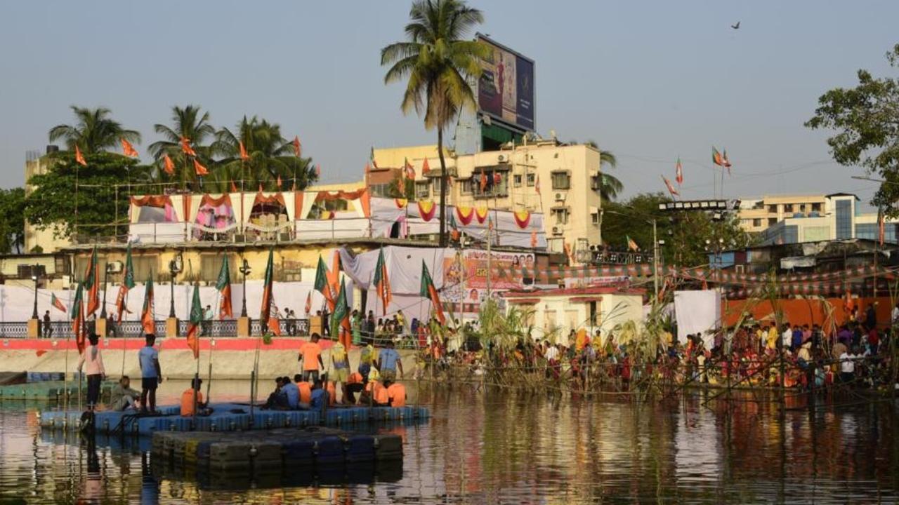 IN PHOTOS: A look at Chhath Puja celebrations in Mumbai