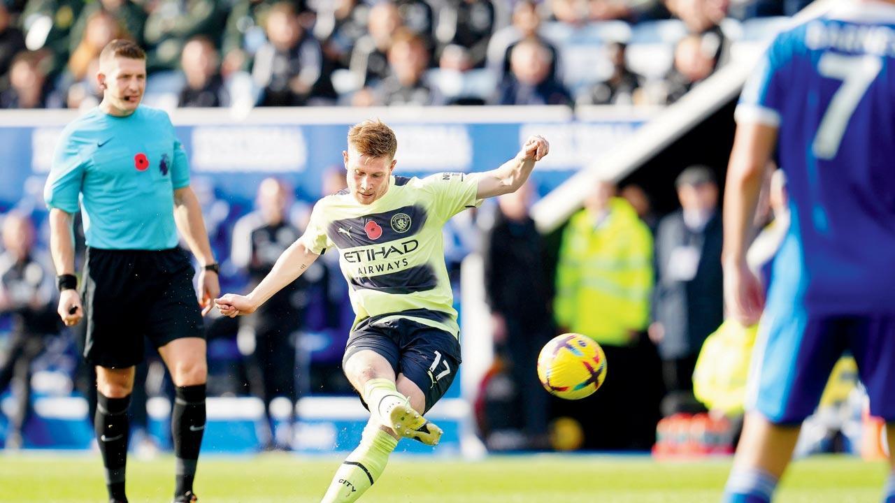 De Bruyne was amazing, says Pep Guardiola