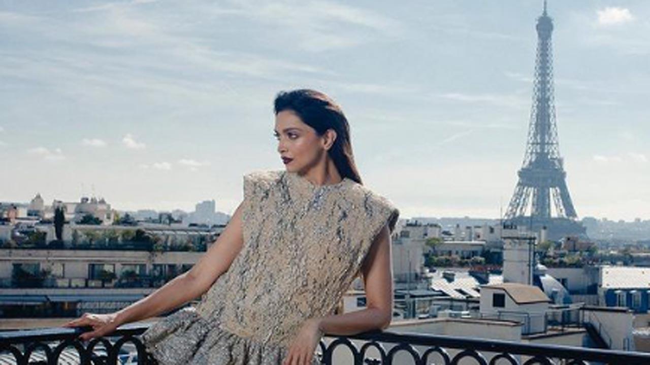 Deepika Padukone rules the front row at Louis Vuitton Paris show in unique  mini dress and bold glam: See pics, videos