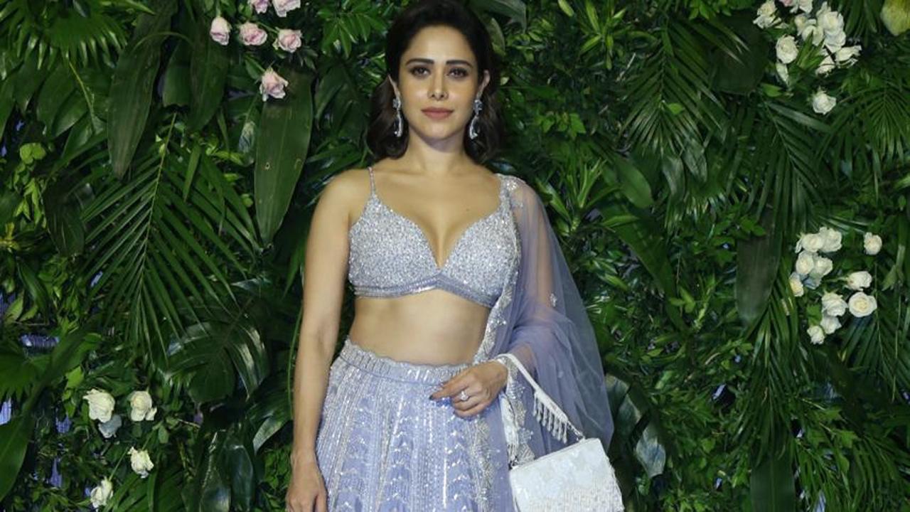 Nushrratt Bharuccha too opted for bling. The silver lehenga with a stylish blouse surely rated high on the fashion meter.