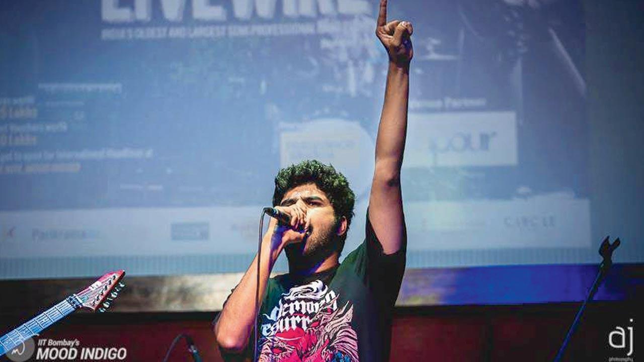 A performer on stage at a previous edition of Mood Indigo