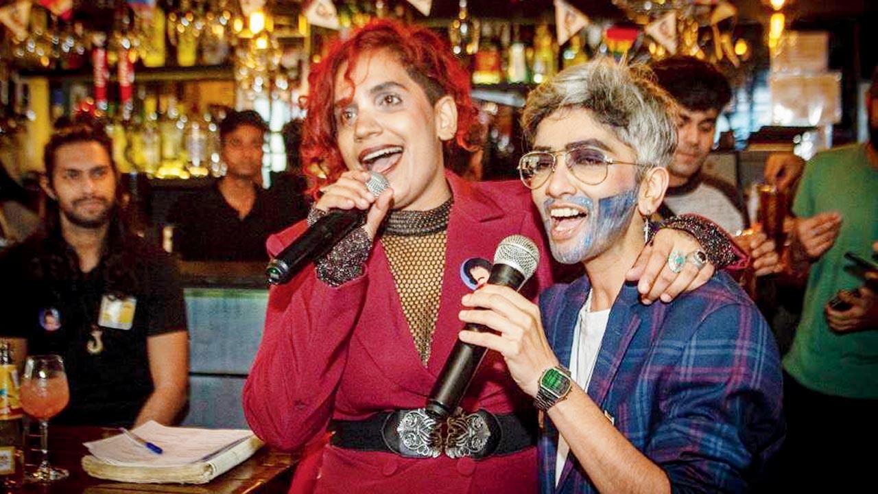 Gurleen Arora and Winnie Chopra at a previous event by The Gay Gaze
