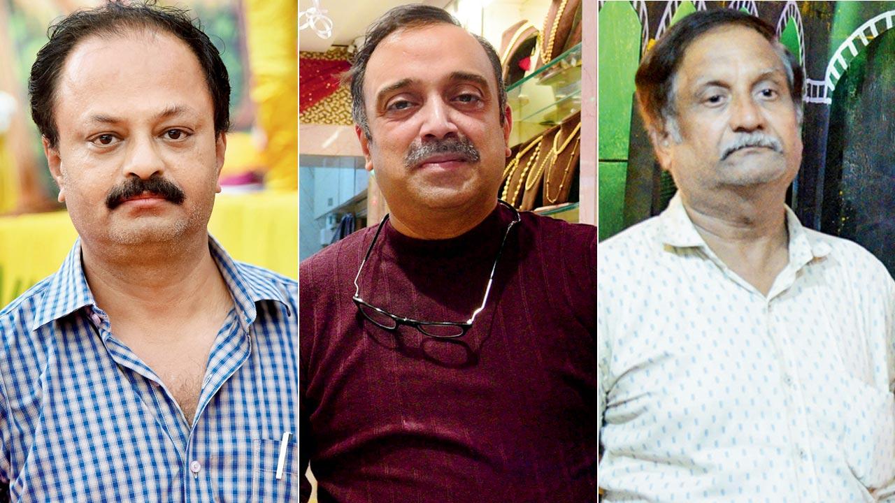 Suresh Mishra, Anand Pednekar and Prafull Potnis