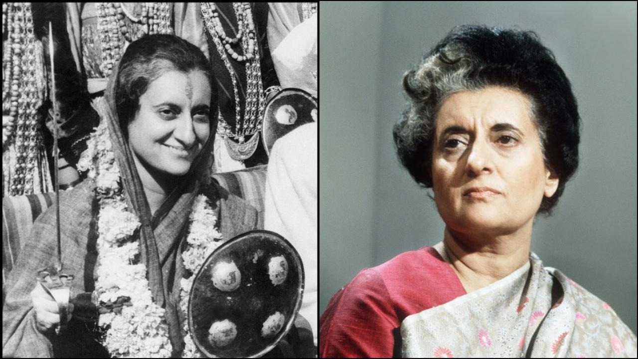 Indira Gandhi. File pic