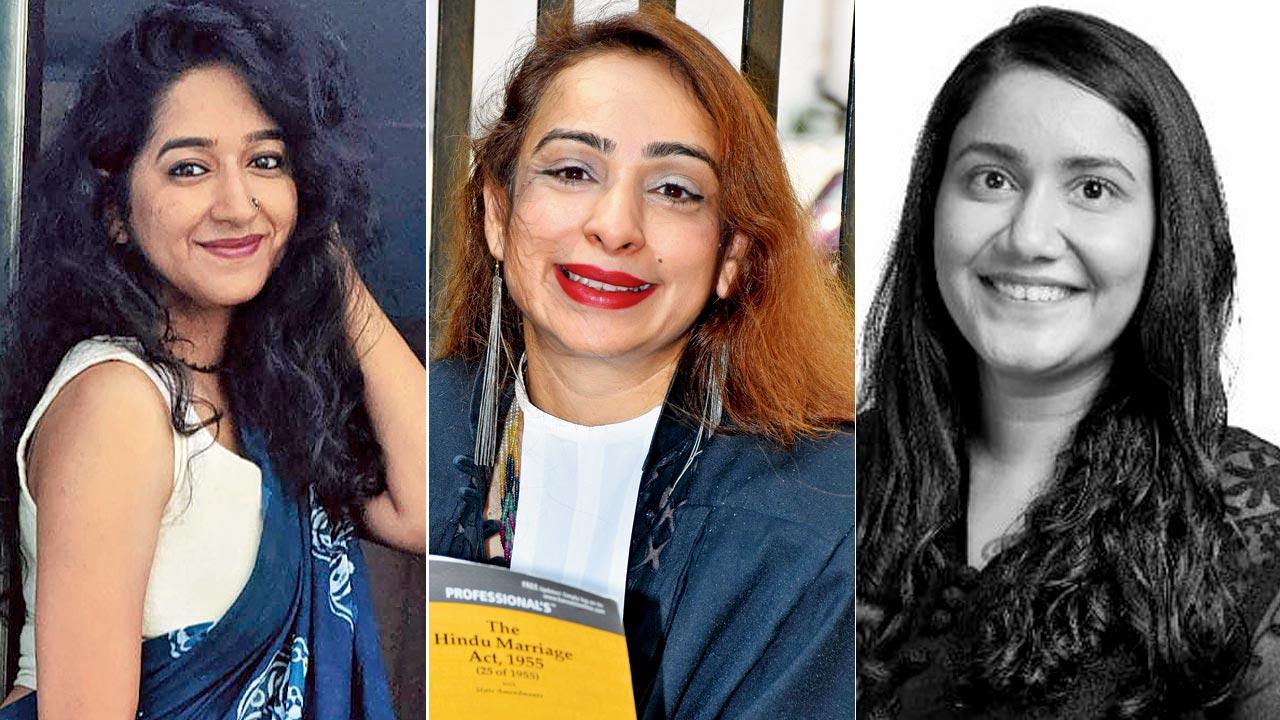 Shasvathi Siva,  Vandana Shah and Sarah Kapadia