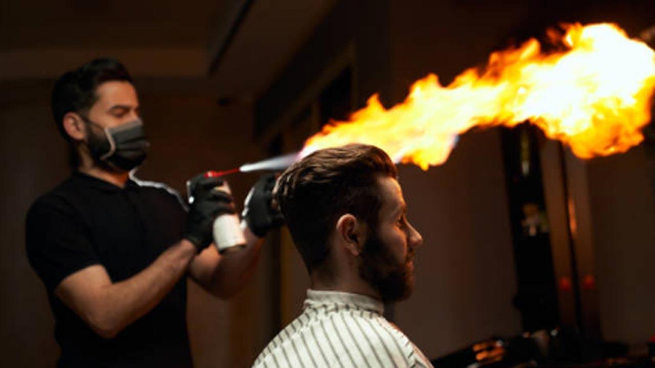 Gujarat: Man suffers burns after 'fire haircut' goes wrong at salon