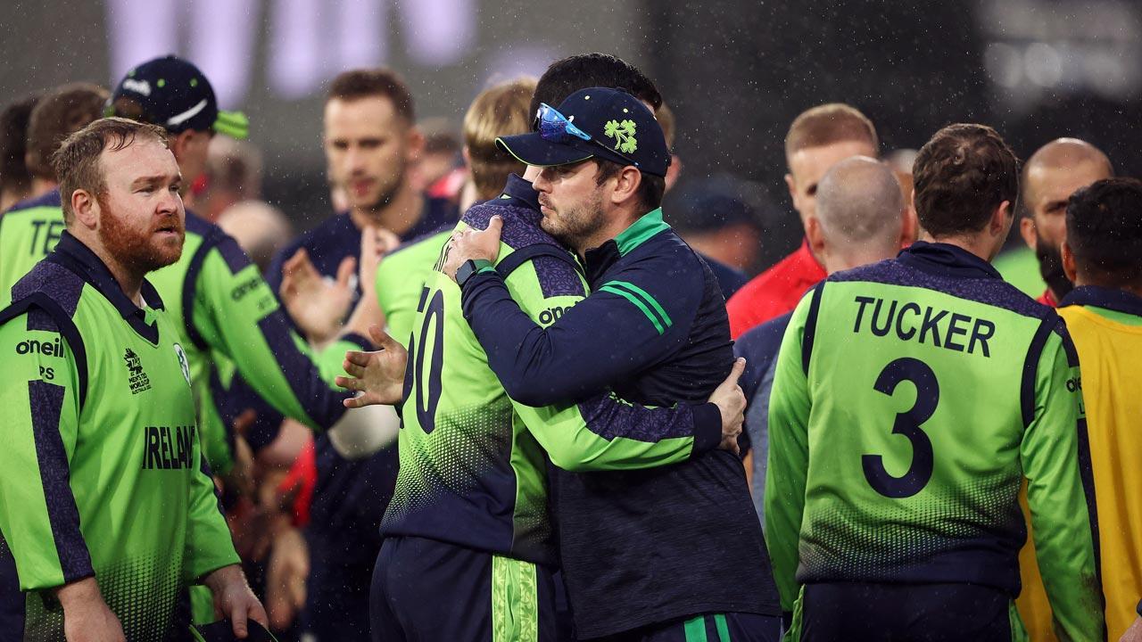T20 World Cup: Dominant Ireland secure famous victory over England by five runs via DLS