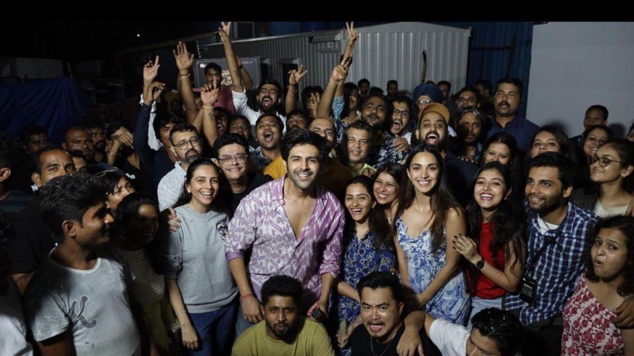 Kartik Aaryan shares the wrap up celebrations of his film 'Satyaprem Ki Katha' 